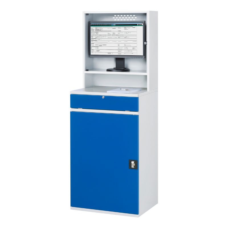 Datorbord med skåp - Bild 4